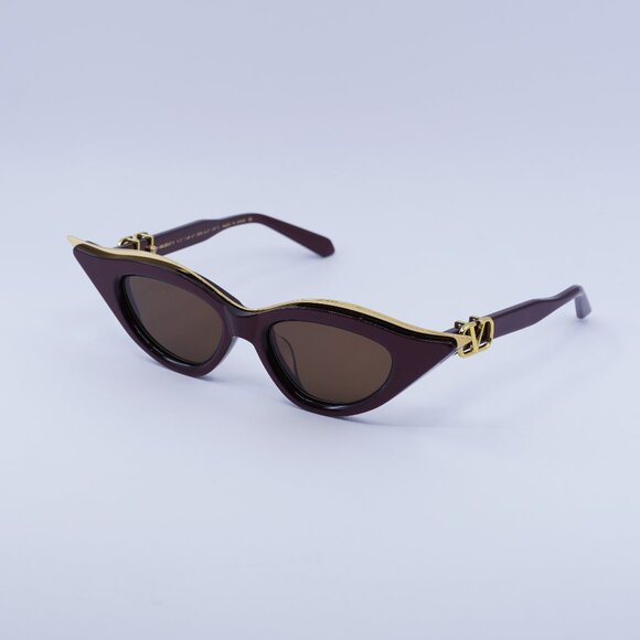 Valentino Accessories - 🕶️ New Valentino V-GOLDCUT-II VLS-114B Sunglasses - Bordeaux Frame